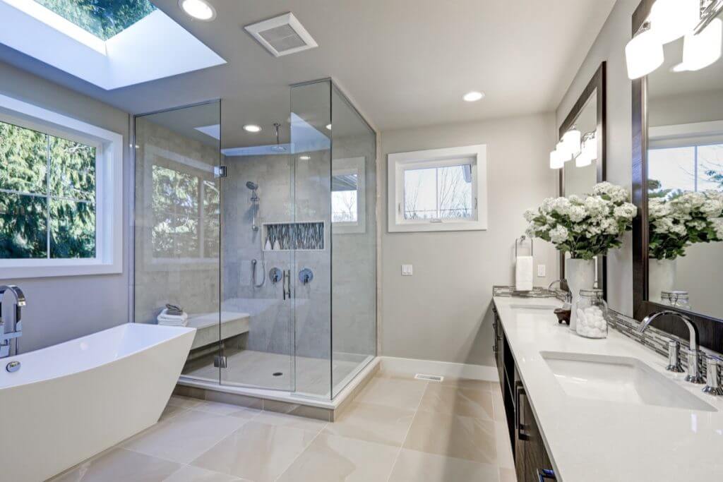 A fully finished bathroom renovation in Castle Hill