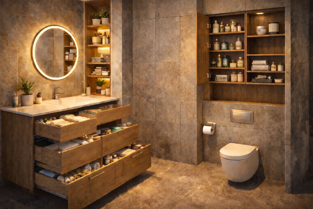 Small Bathroom Storage Sydney